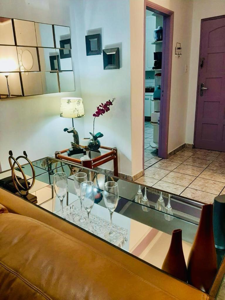 Apto Amplo, Confortavel, Bem Localizado, Asturias Guaruja Luaran gambar