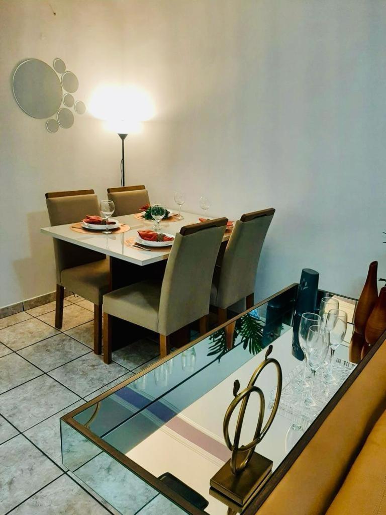 Apto Amplo, Confortavel, Bem Localizado, Asturias Guaruja Luaran gambar